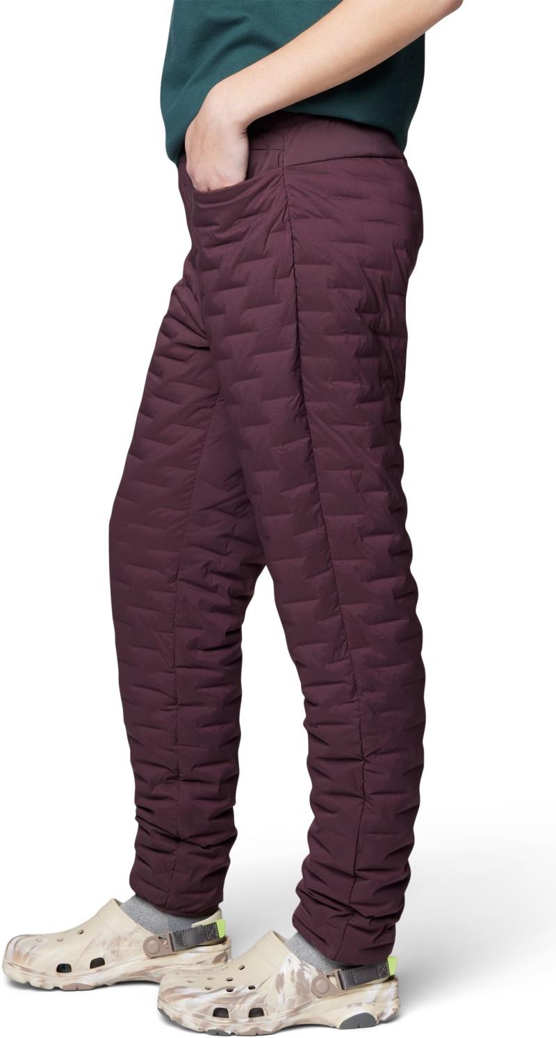 StretchDown Light Pants, Short - Womens - blackberry 1