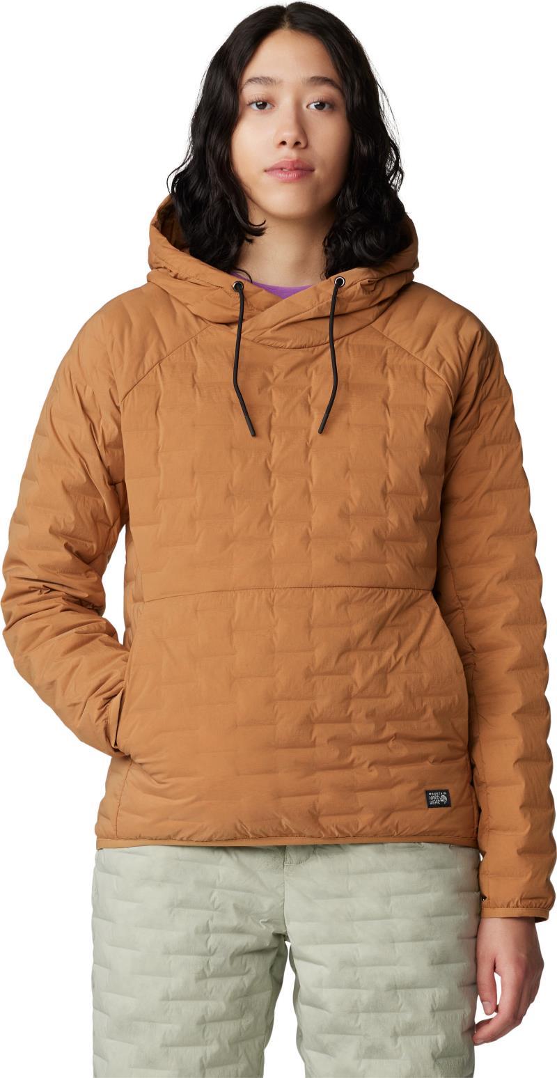 StretchDown Light Pullover Hoody - Womens - Copper Clay 3