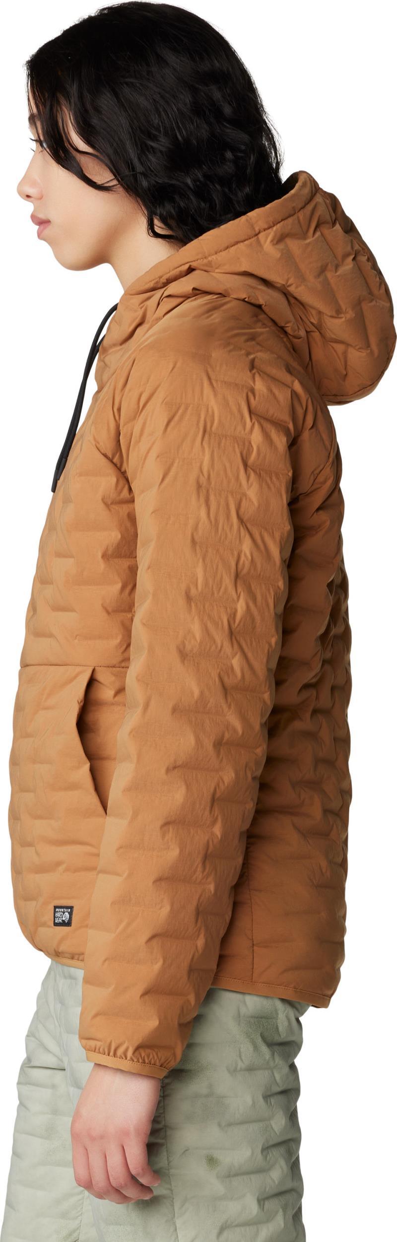 StretchDown Light Pullover Hoody - Womens - Copper Clay 5