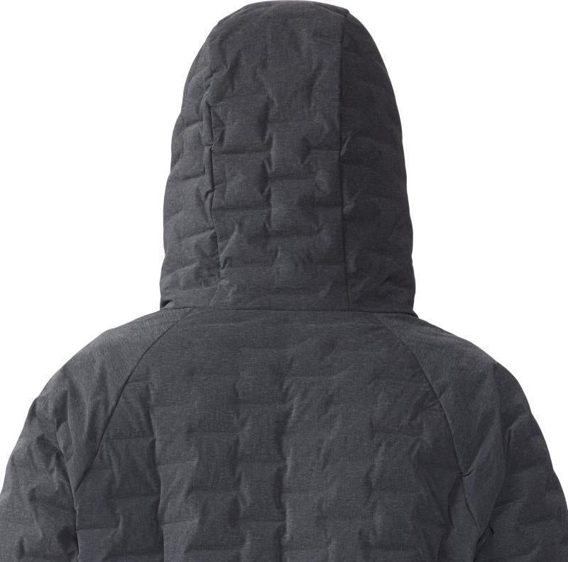 StretchDown Light Pullover Hoody - Womens - Dark Storm Heather 7