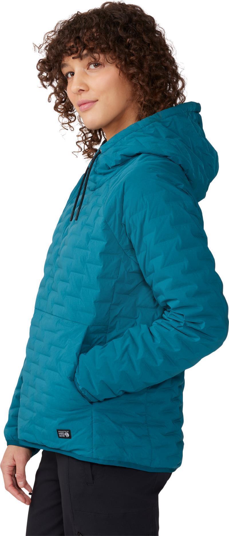 StretchDown Light Pullover Hoody - Womens - Jack Pine 5
