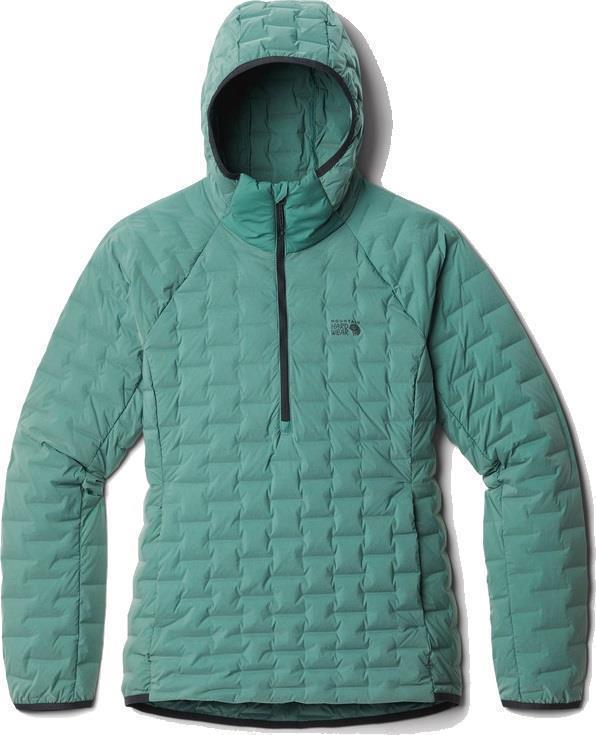 StretchDown Light Pullover - Womens - mint palm 1
