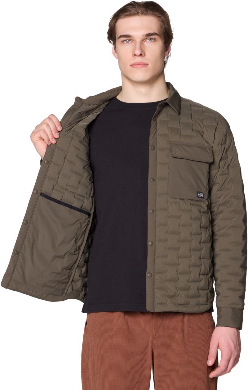 StretchDown Light Shacket - Mens - ridgeline 1