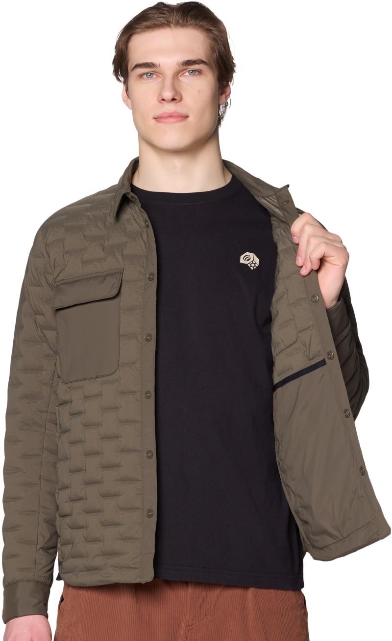 StretchDown Light Shacket - Mens - ridgeline 1