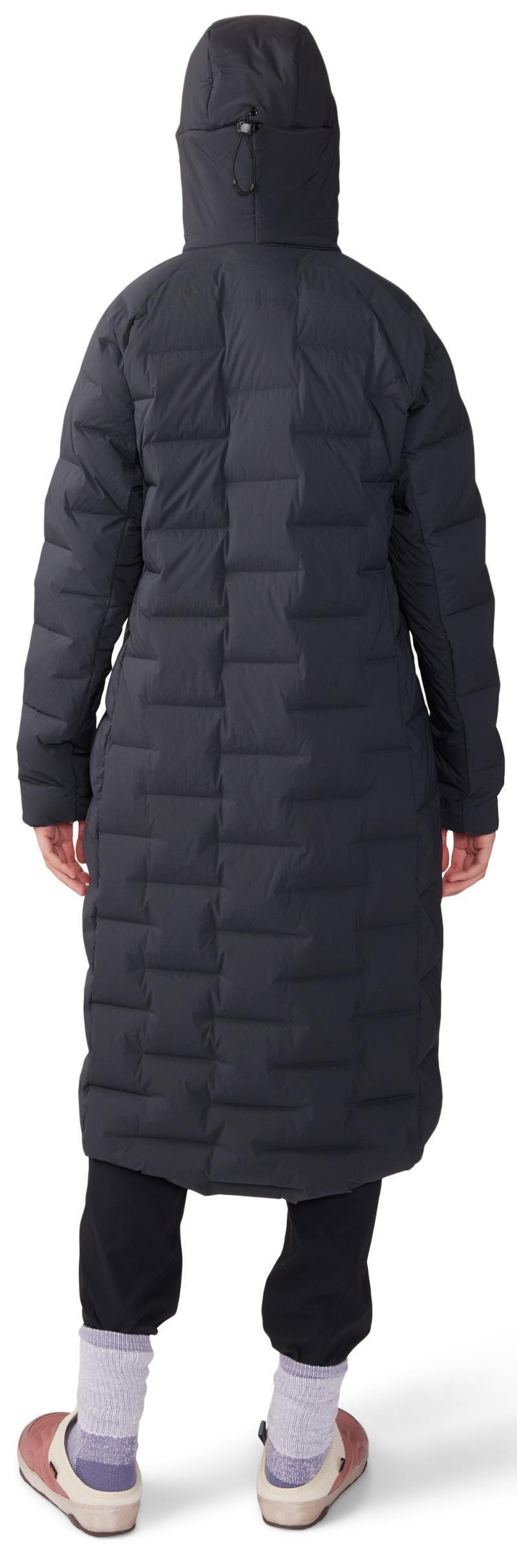 StretchDown Long Parka - Womens - Black 4