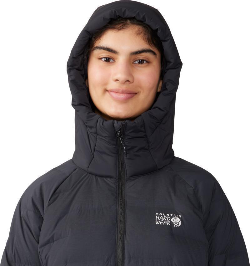 StretchDown Long Parka - Womens - Black 7