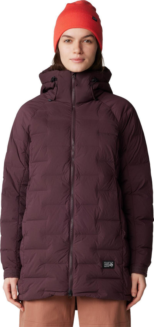 StretchDown Parka - Womens - Blackberry 1