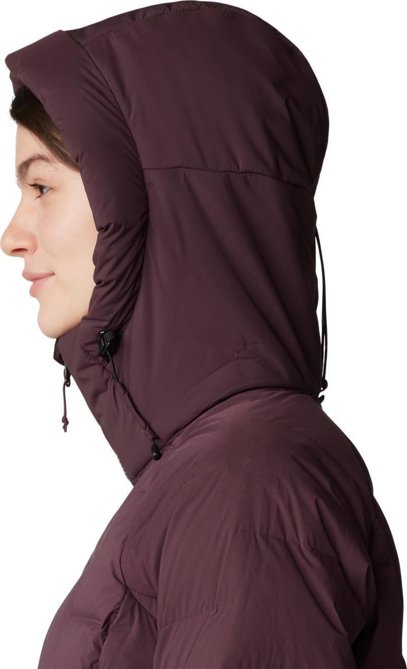 StretchDown Parka - Womens - Blackberry 3