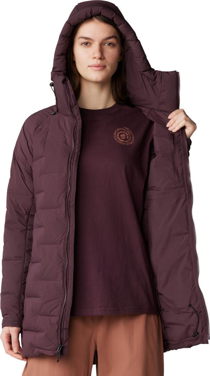 StretchDown Parka - Womens - Blackberry 7