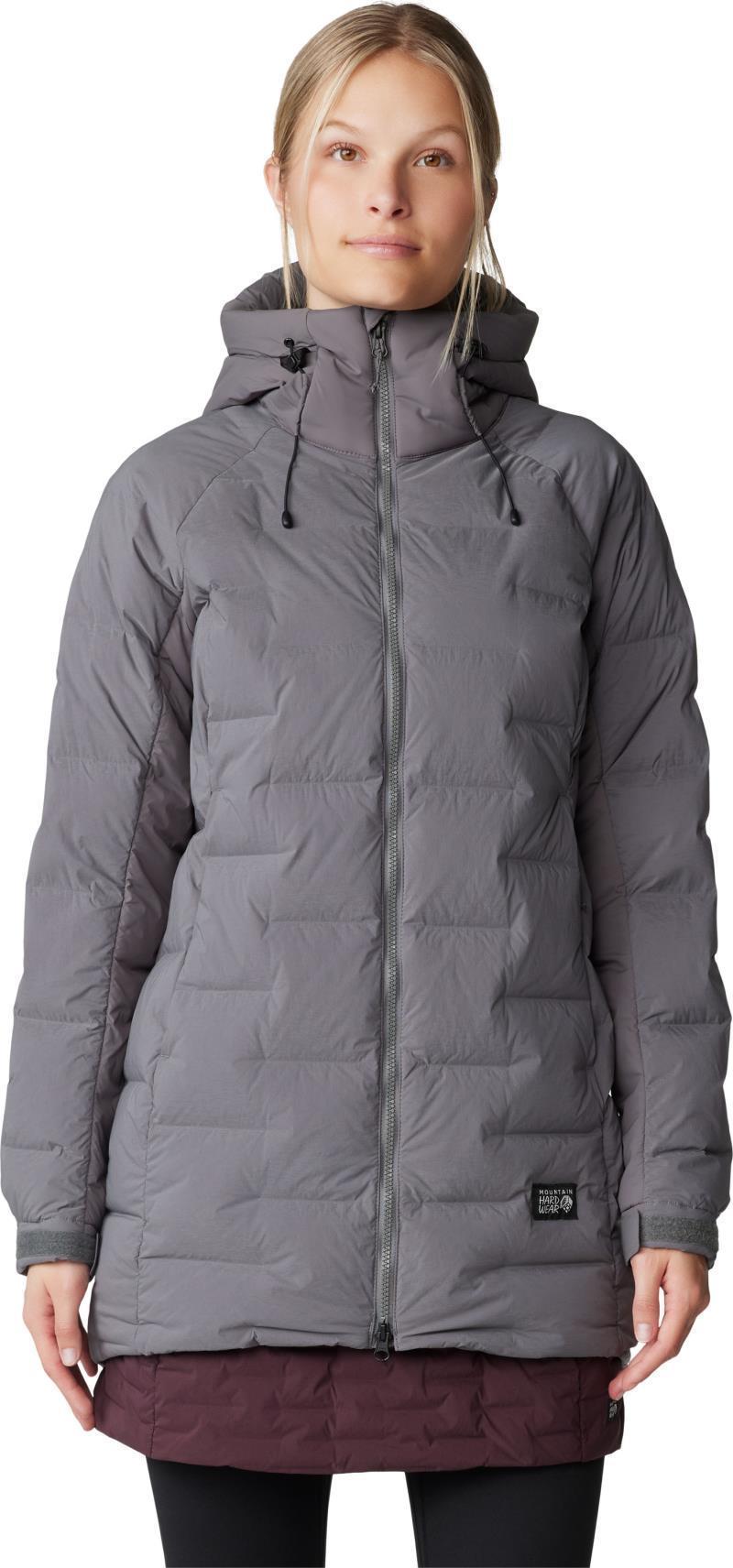 StretchDown Parka - Womens - Sediment 1