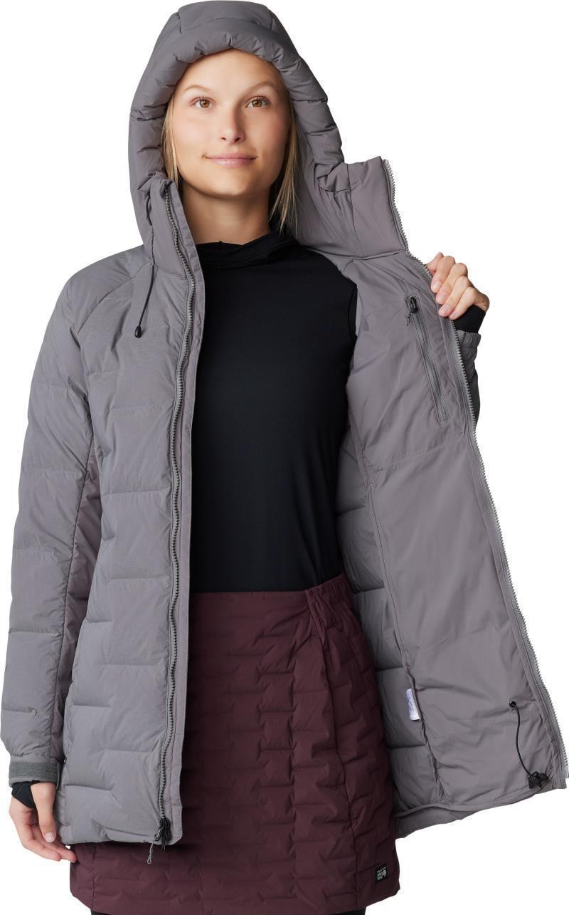 StretchDown Parka - Womens - Sediment 7