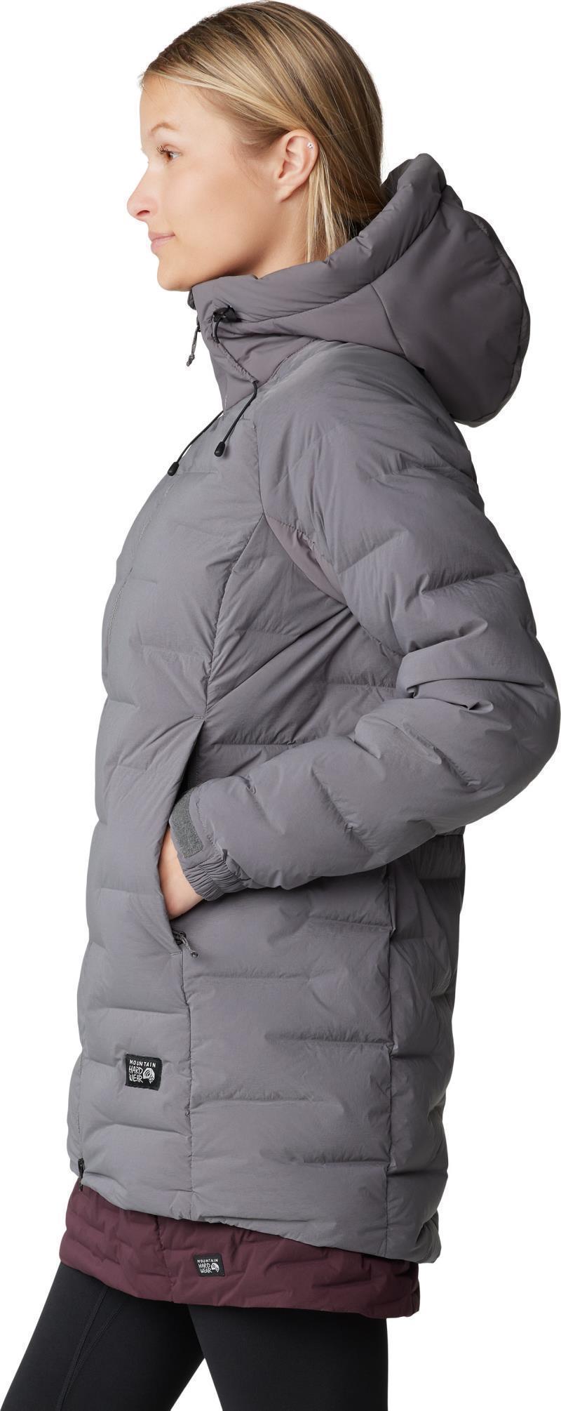 StretchDown Parka - Womens - Sediment 8