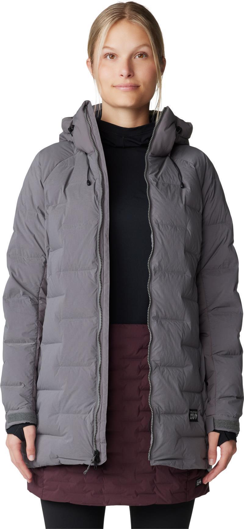 StretchDown Parka - Womens - Sediment 9