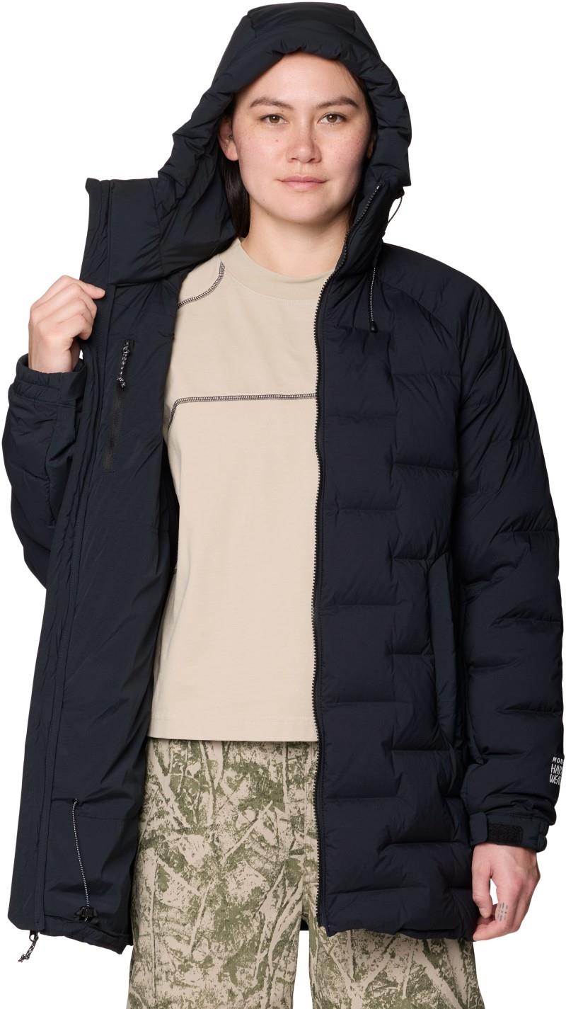 StretchDown Parka - Womens - black 1