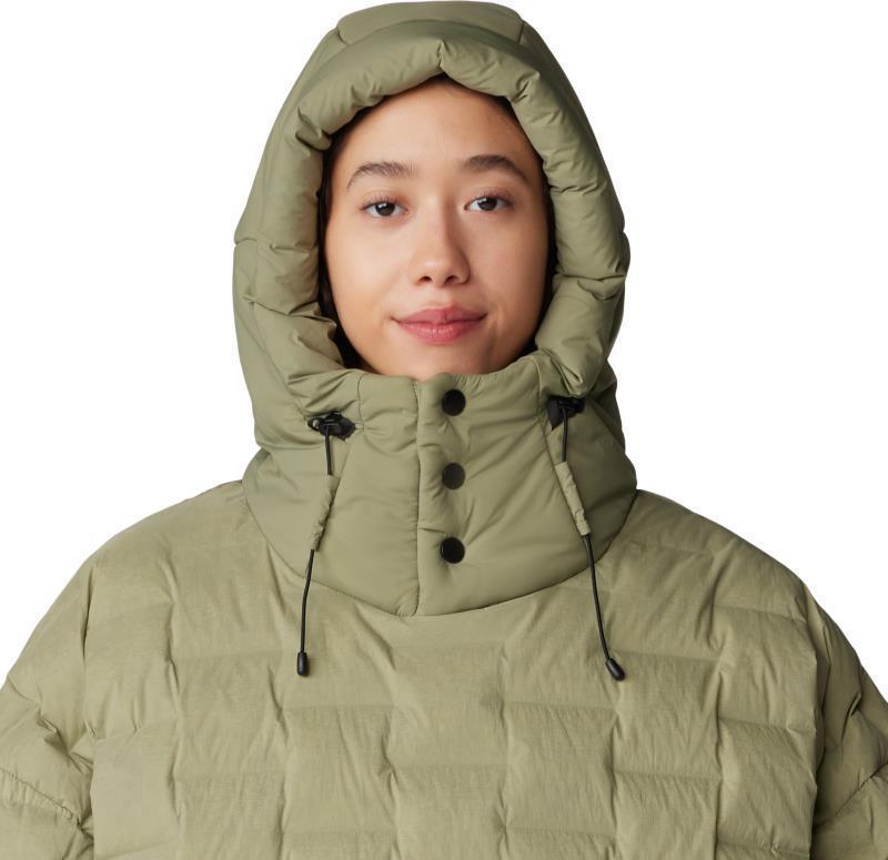 StretchDown Poncho - Mantis Green 4