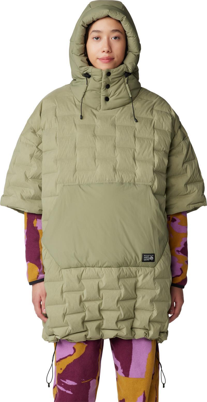StretchDown Poncho - Mantis Green 5