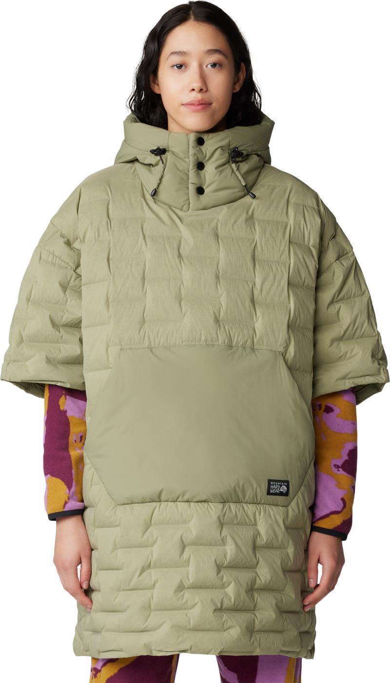 StretchDown Poncho - Mantis Green 1