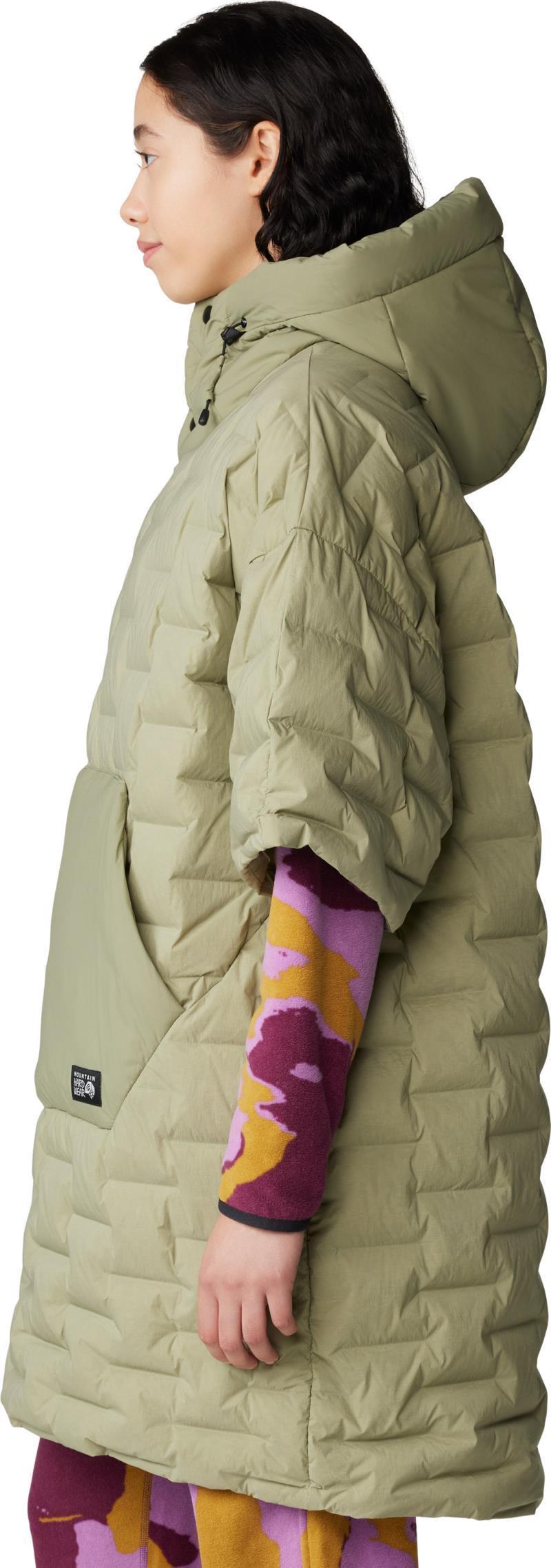 StretchDown Poncho - Mantis Green 3