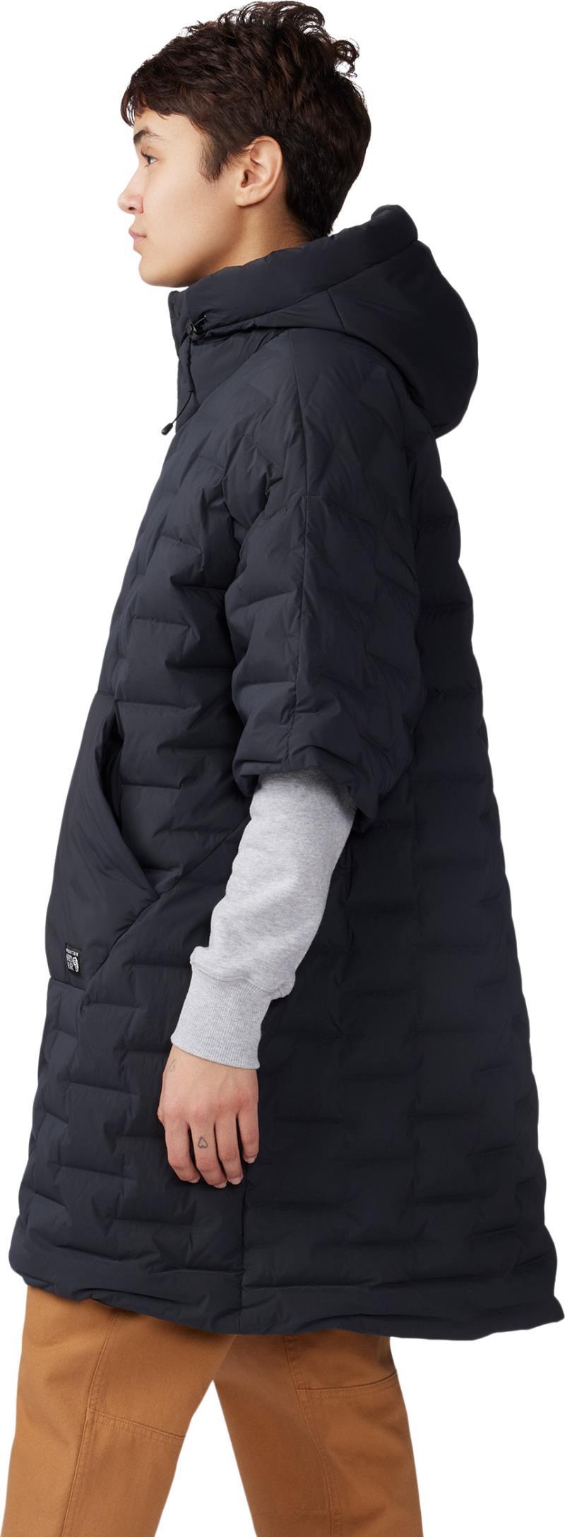 StretchDown Poncho - black 1