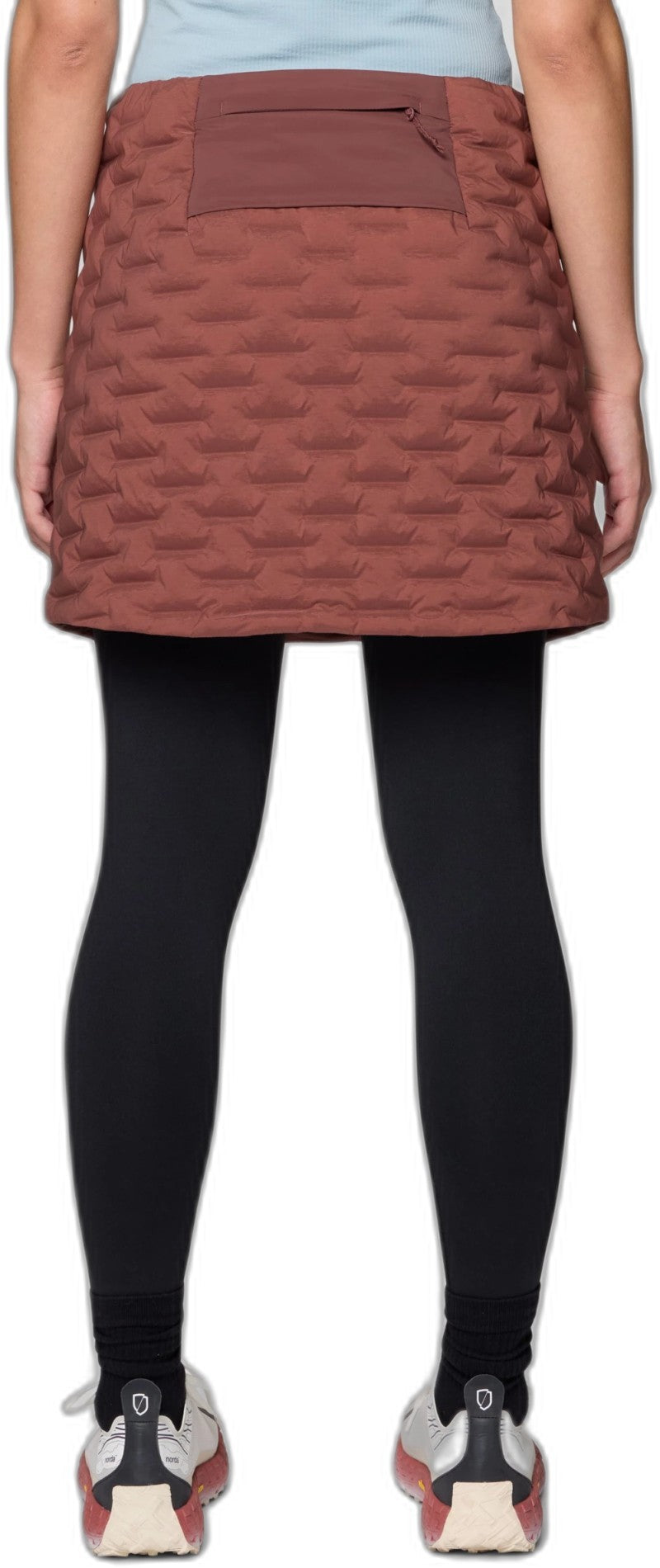 StretchDown Skirt - bourbon brown 1