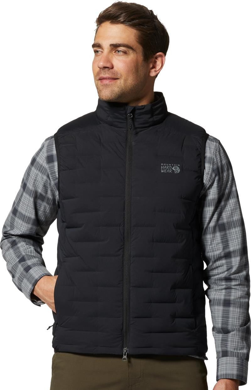 StretchDown Vest - Mens - black 1