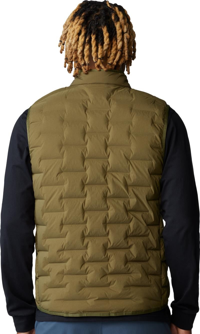 StretchDown Vest - Mens - combat green 1