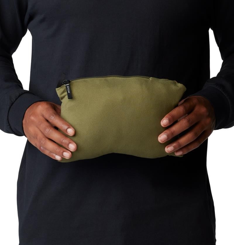 StretchDown Vest - Mens - combat green 1