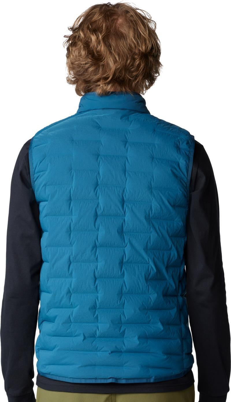StretchDown Vest - Mens - dark caspian 1