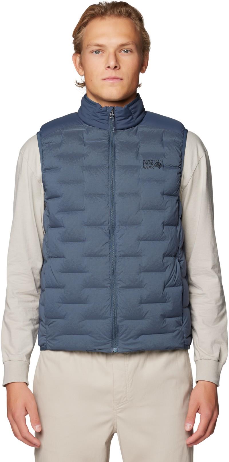 StretchDown Vest - Mens - moon blue 1