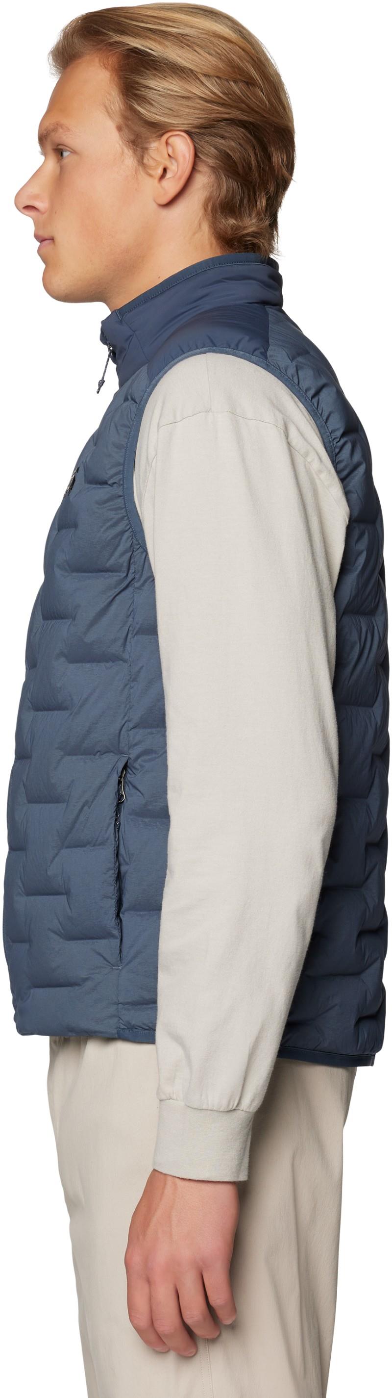 StretchDown Vest - Mens - moon blue 1