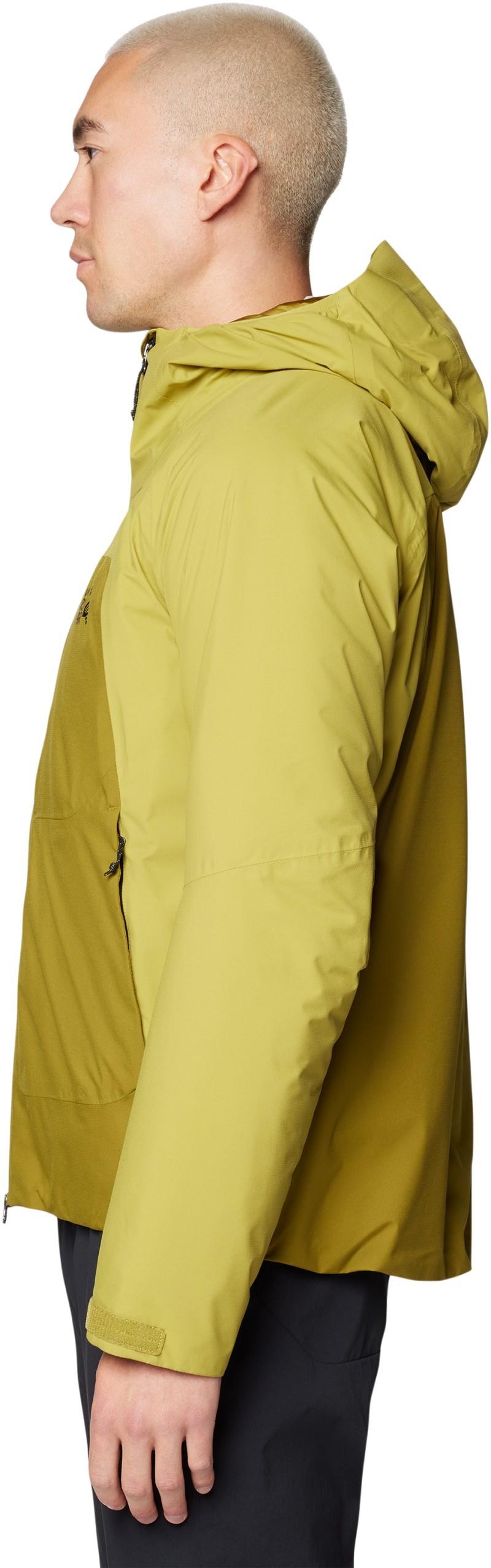 Stretch Ozonic Insulated Jacket - Mens - vetiver / moon moss 1