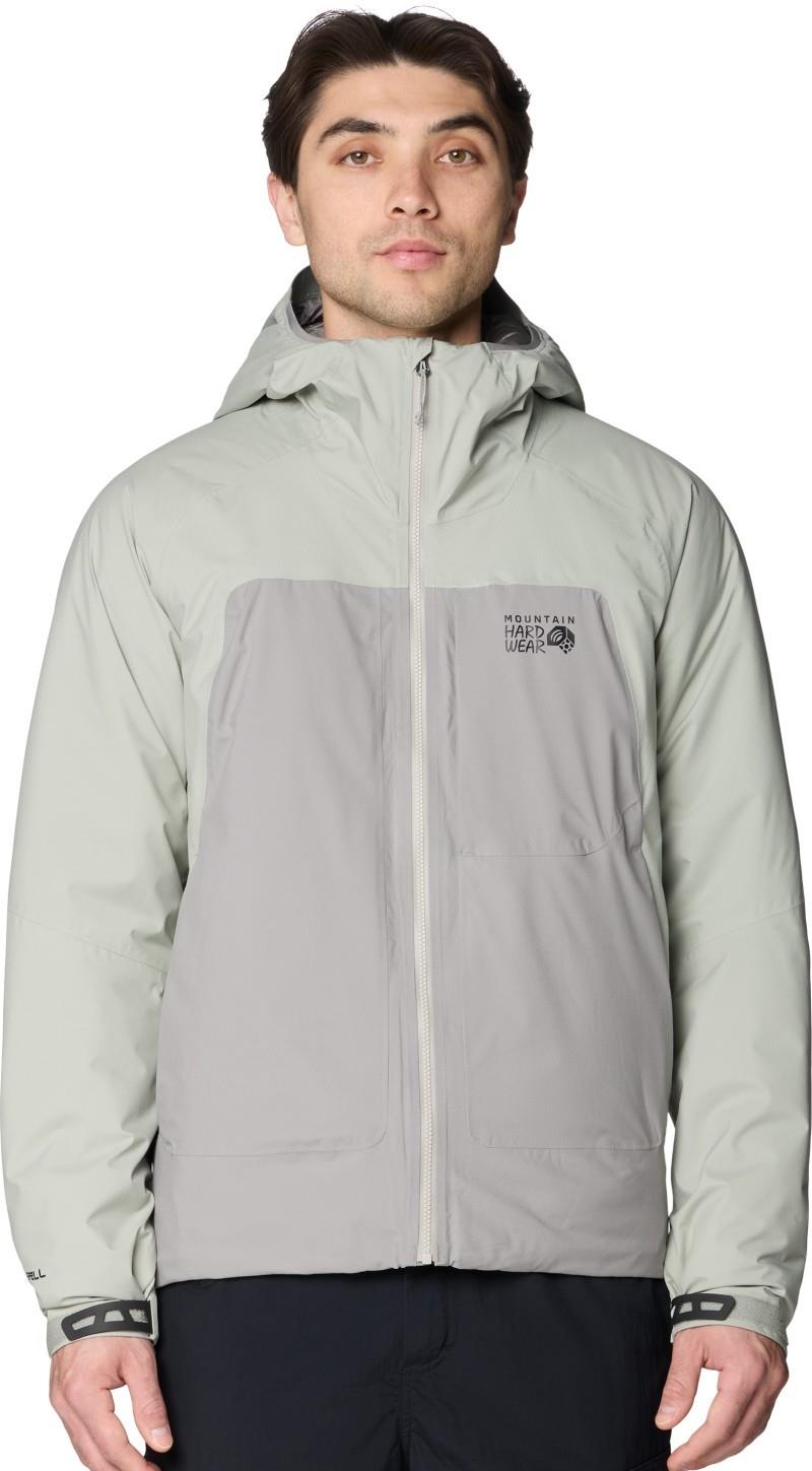 Stretch Ozonic Insulated Jacket - Mens - approaching storm / half moon grey 1