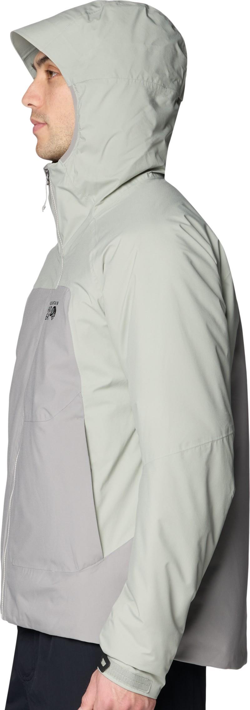 Stretch Ozonic Insulated Jacket - Mens - approaching storm / half moon grey 1