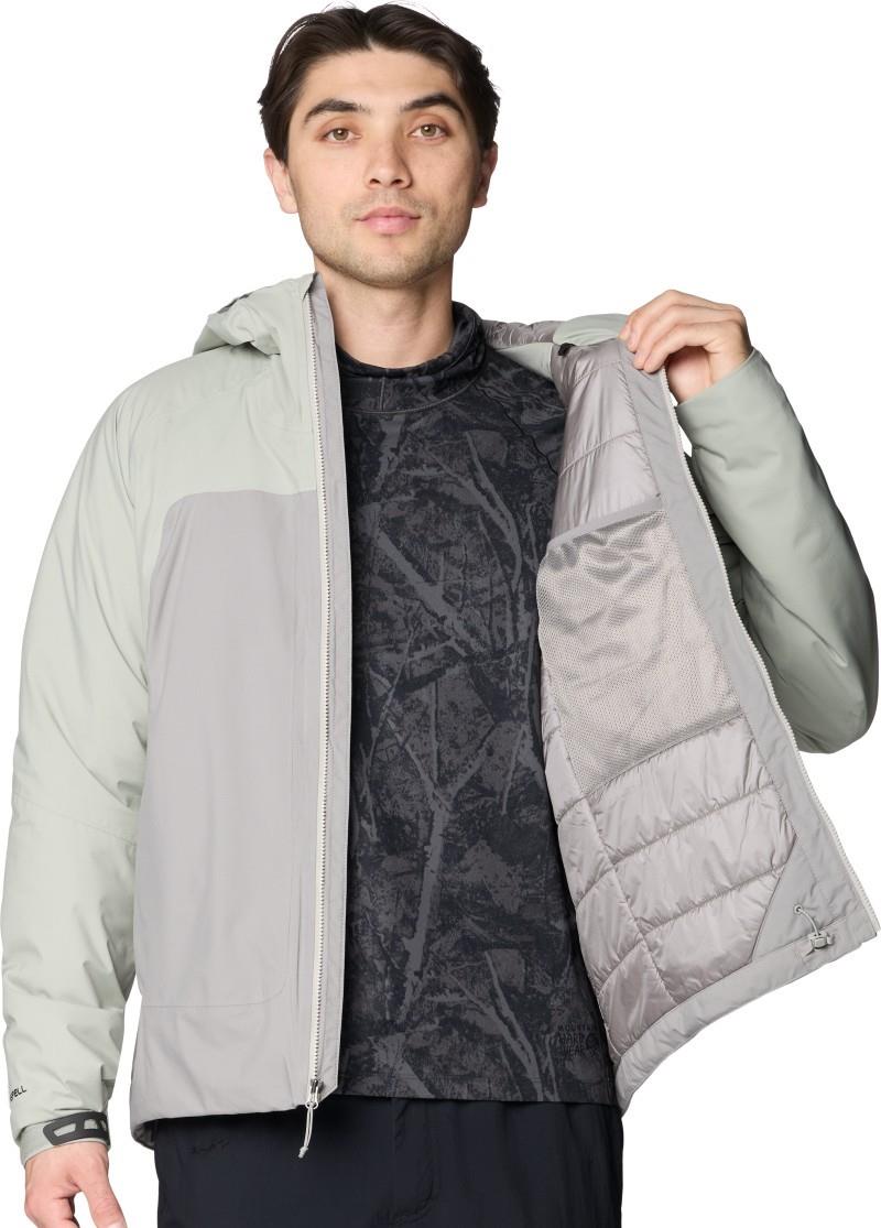 Stretch Ozonic Insulated Jacket - Mens - approaching storm / half moon grey 1