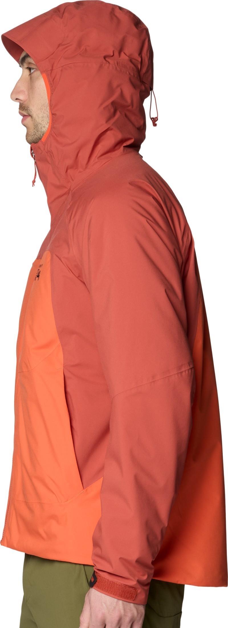 Stretch Ozonic Insulated Jacket - Mens - aspect / mars red 1