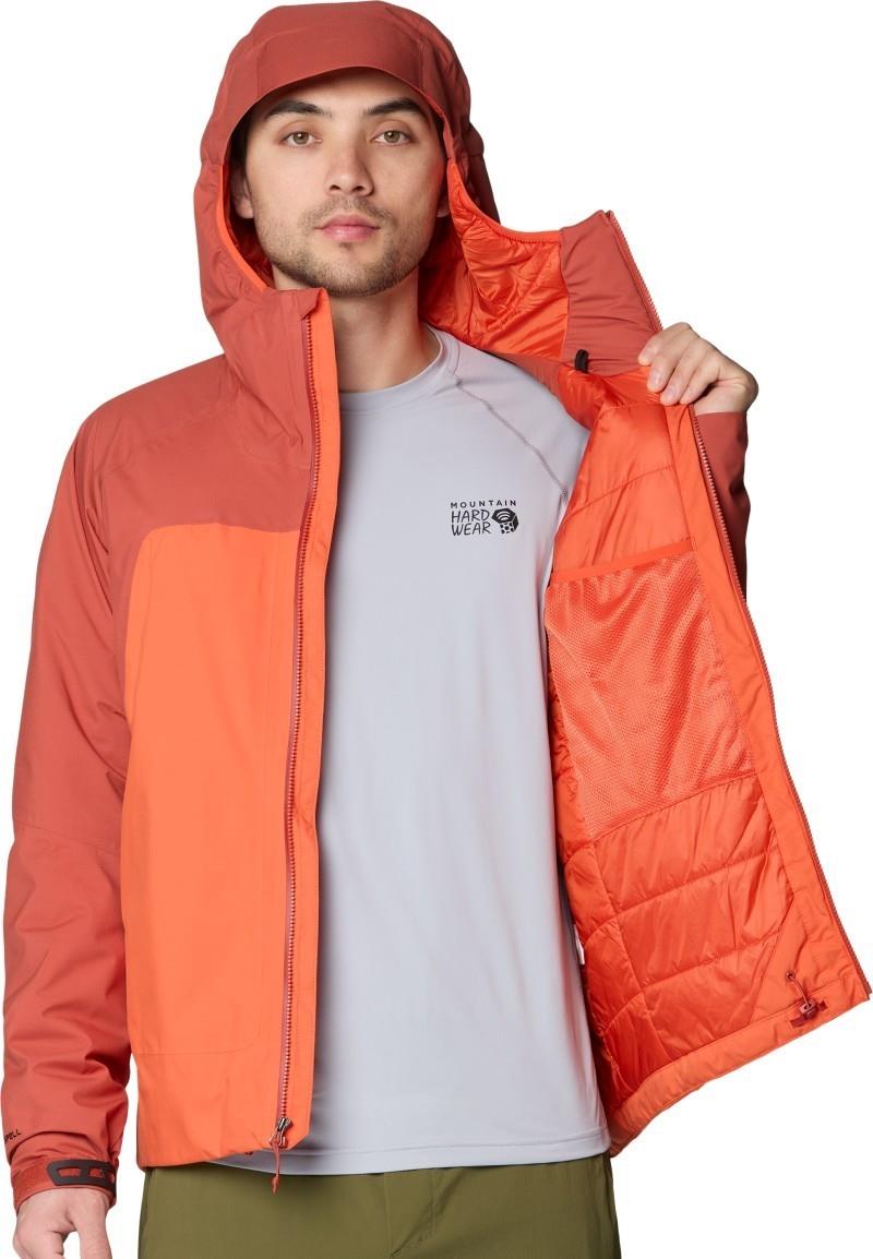 Stretch Ozonic Insulated Jacket - Mens - aspect / mars red 1