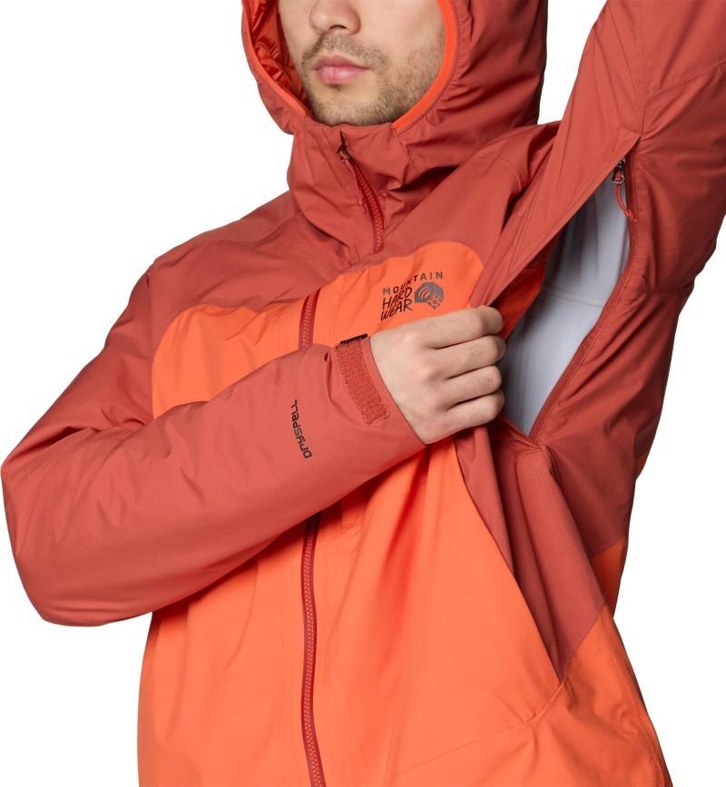 Stretch Ozonic Insulated Jacket - Mens - aspect / mars red 1