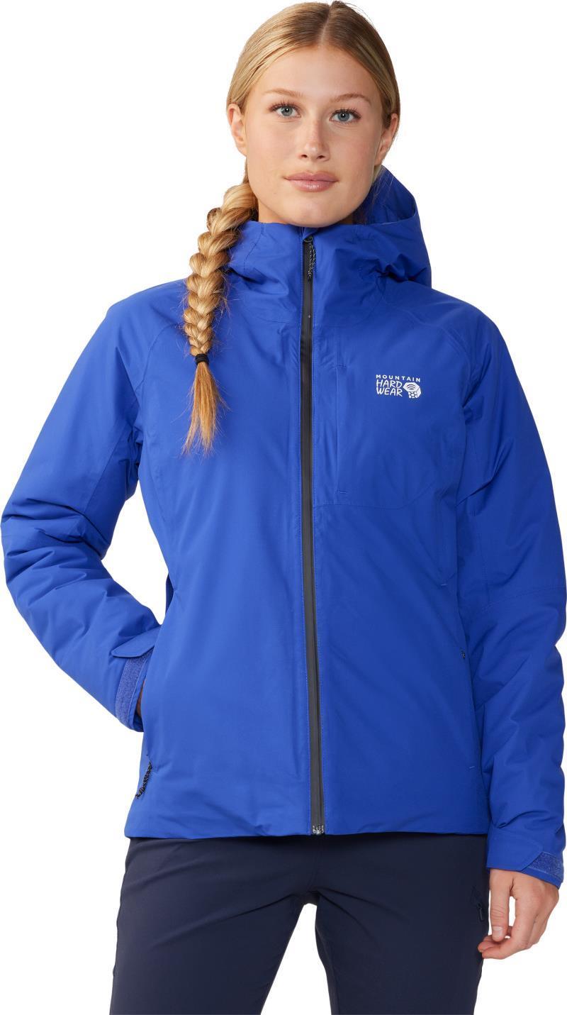 Stretch Ozonic Insulated Jacket - Womens - Blue Print 1