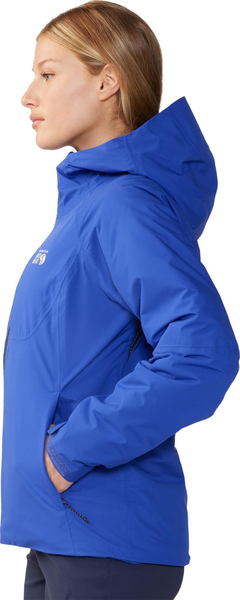 Stretch Ozonic Insulated Jacket - Womens - Blue Print 4