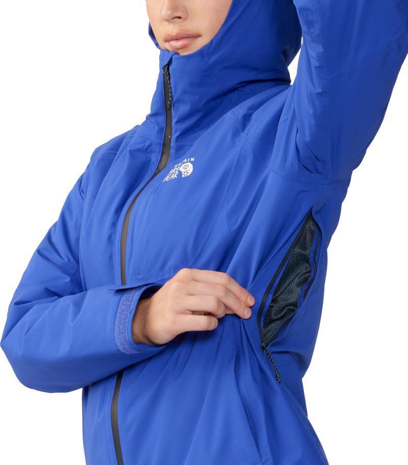 Stretch Ozonic Insulated Jacket - Womens - Blue Print 6