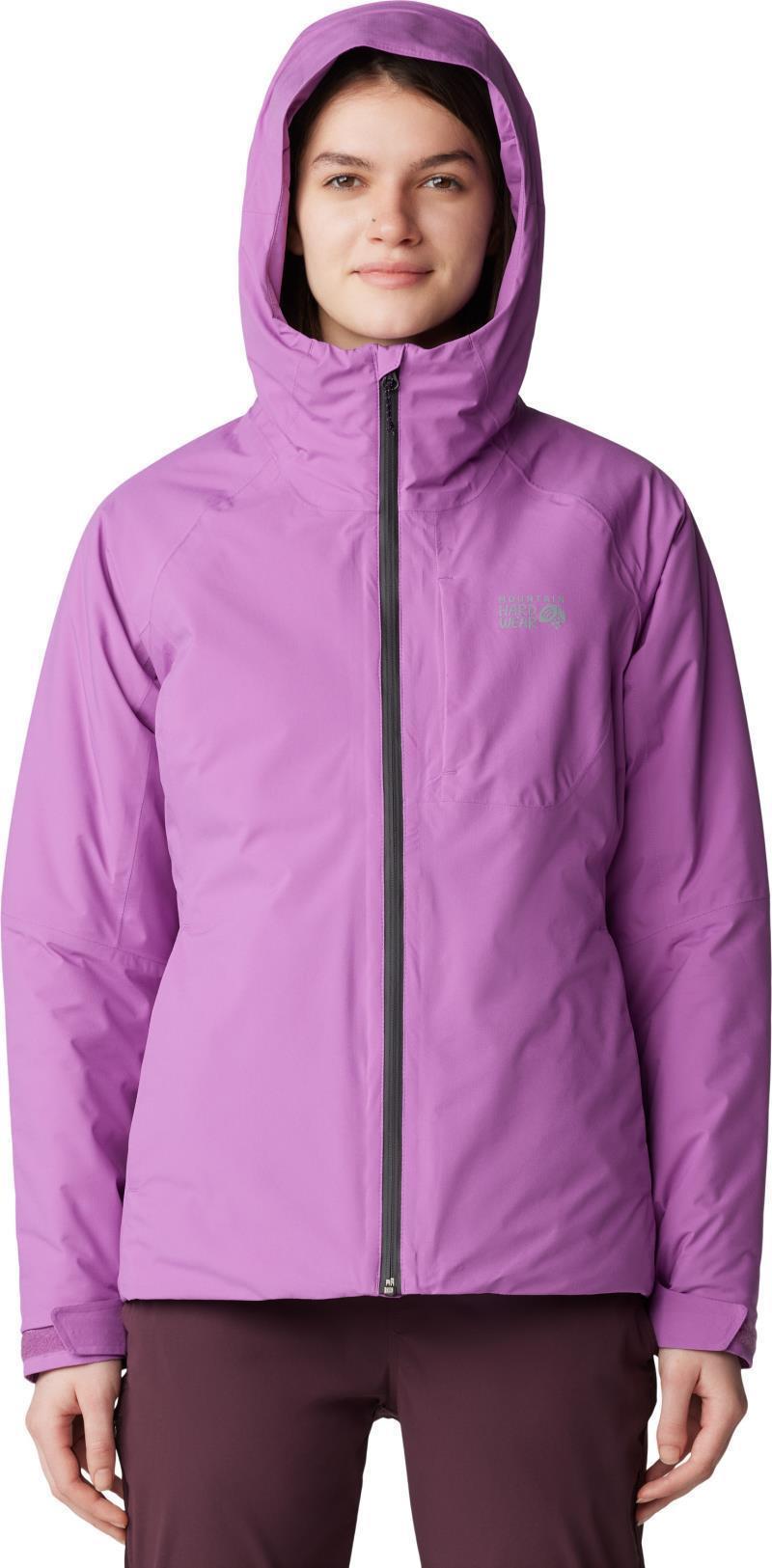 Stretch Ozonic Insulated Jacket - Womens - Lilac Glow 1