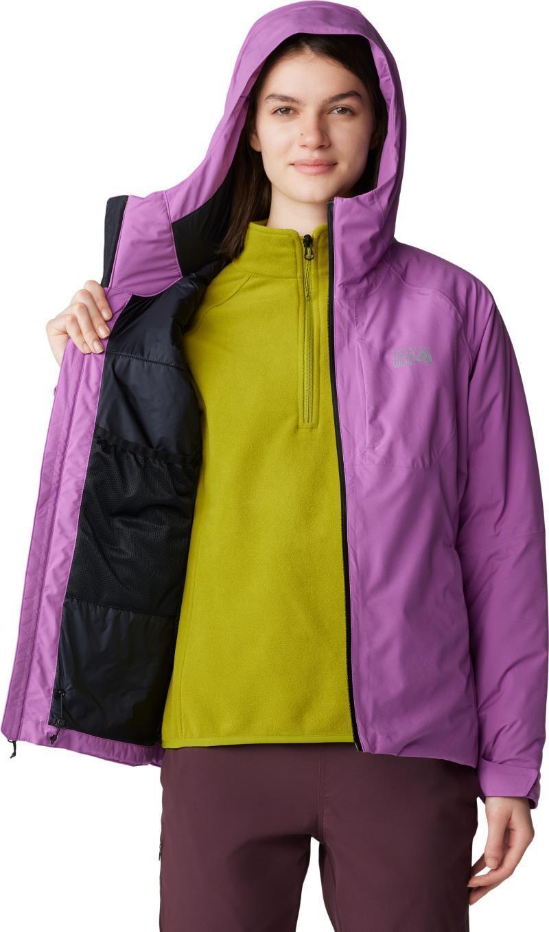 Stretch Ozonic Insulated Jacket - Womens - Lilac Glow 5