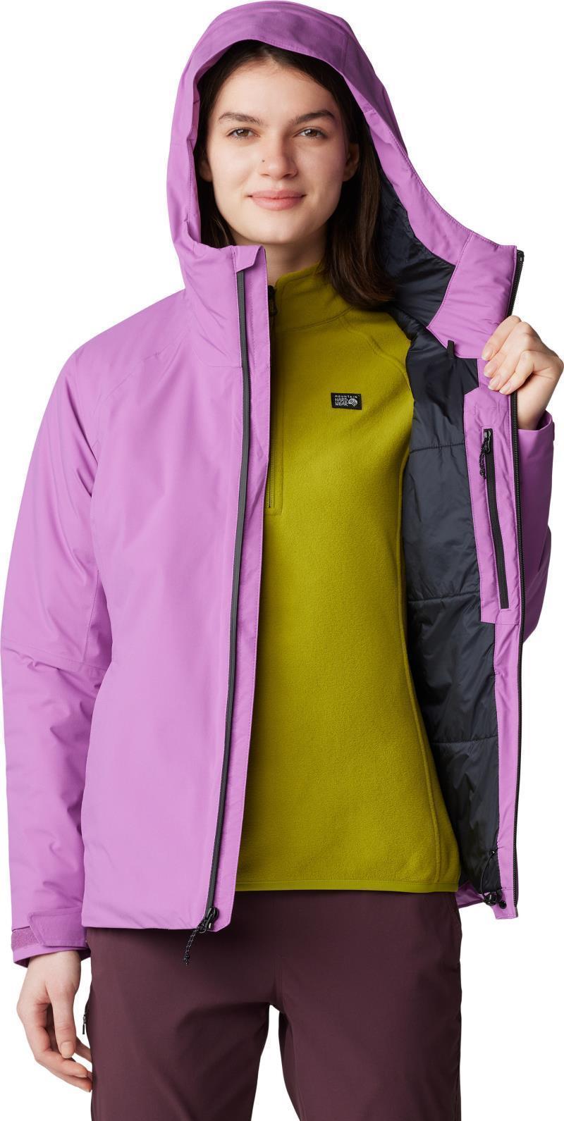 Stretch Ozonic Insulated Jacket - Womens - Lilac Glow 6