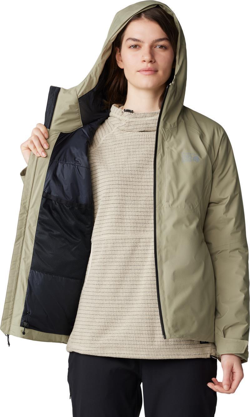Stretch Ozonic Insulated Jacket - Womens - Mantis Green 5