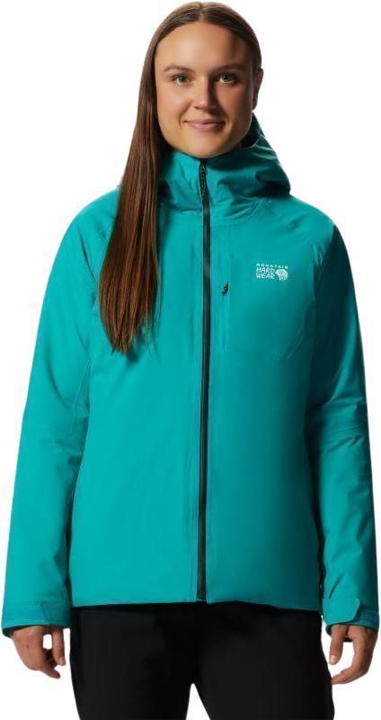 Stretch Ozonic Insulated Jacket - Womens - Synth Green 1