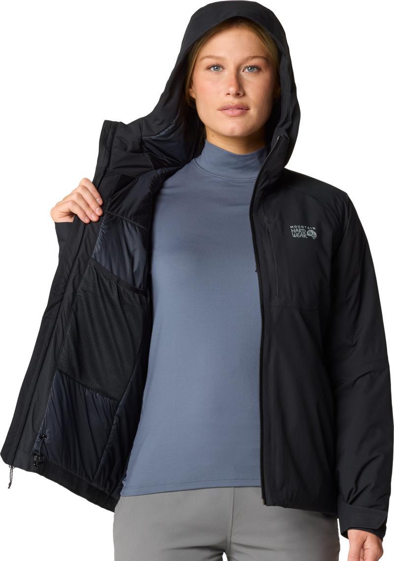 Stretch Ozonic Insulated Jacket - Womens - black 1