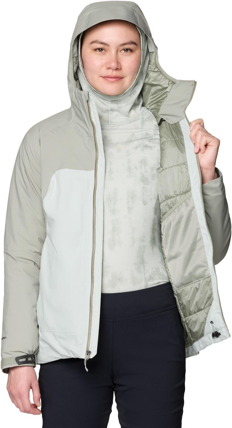 Stretch Ozonic Insulated Jacket - Womens - silt grey / gamma grey 1