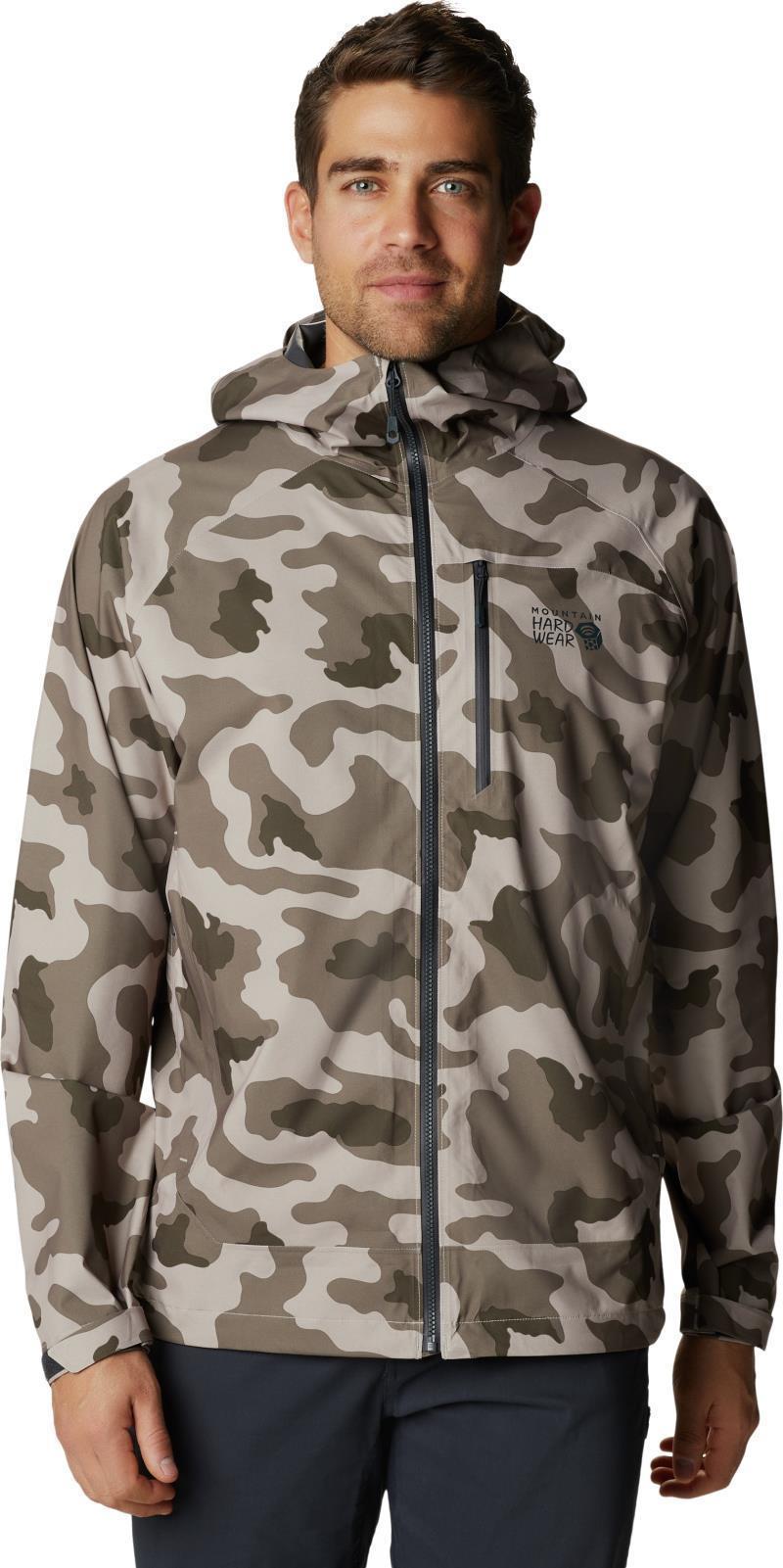 Stretch Ozonic Jacket - Mens - Badlands Camo 1