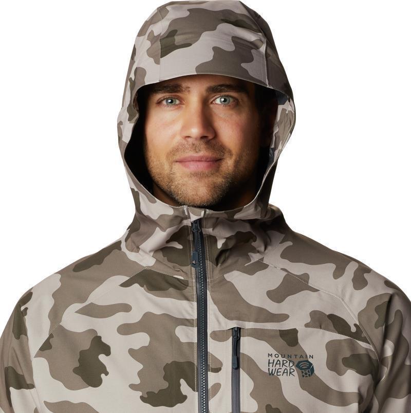 Stretch Ozonic Jacket - Mens - Badlands Camo 3