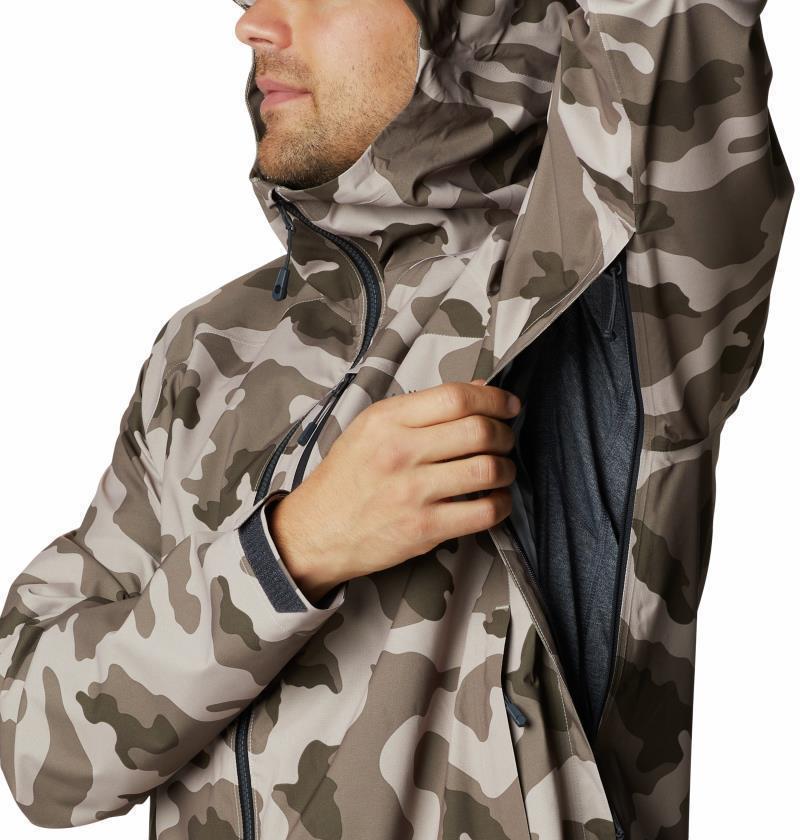 Stretch Ozonic Jacket - Mens - Badlands Camo 5